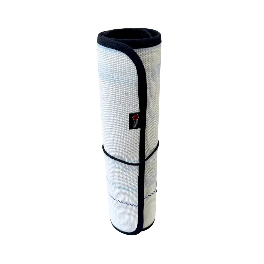 Drop Zone Mat HD: Heavy-Duty Rubberized Fire Hose Work Surface