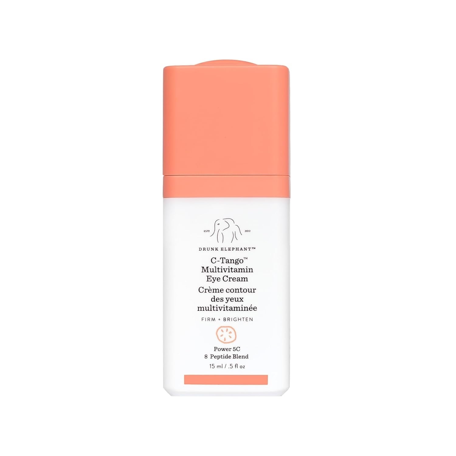 Drunk Elephant C-Tango Multivitamin Eye Cream 15mL bottle.