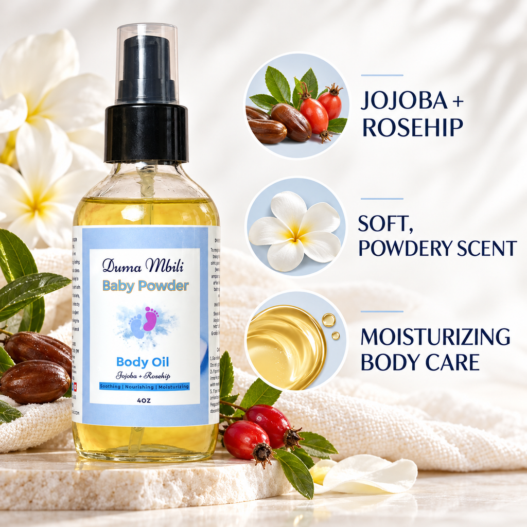 Baby Powder Body Oil
