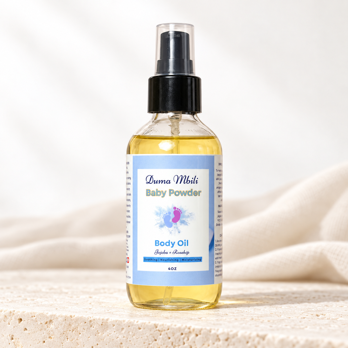 Baby Powder Body Oil
