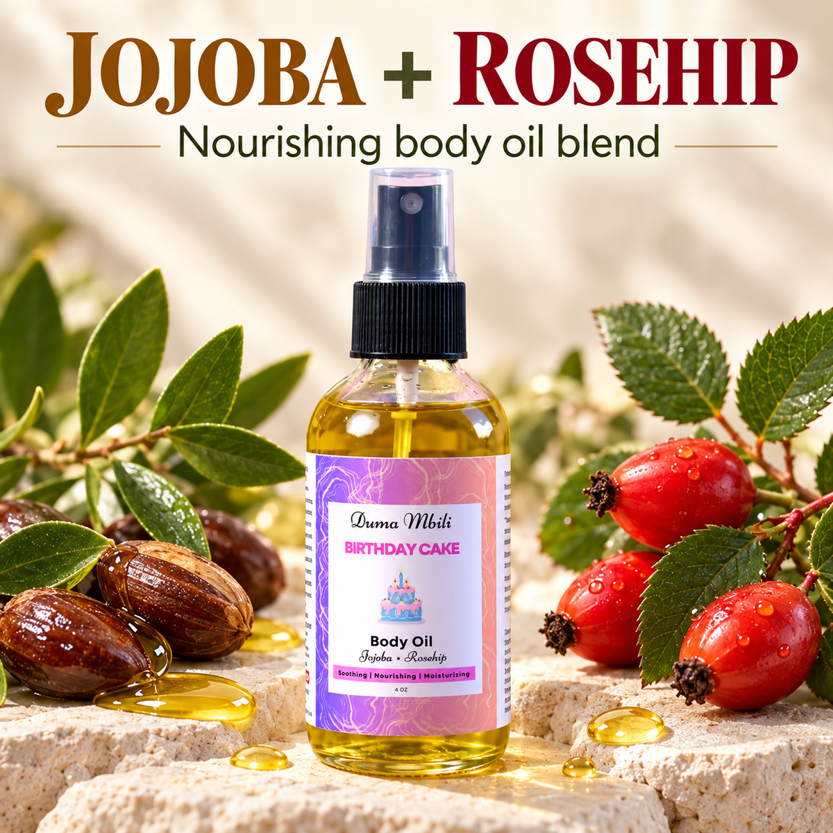 Birthday Cake Body Oil