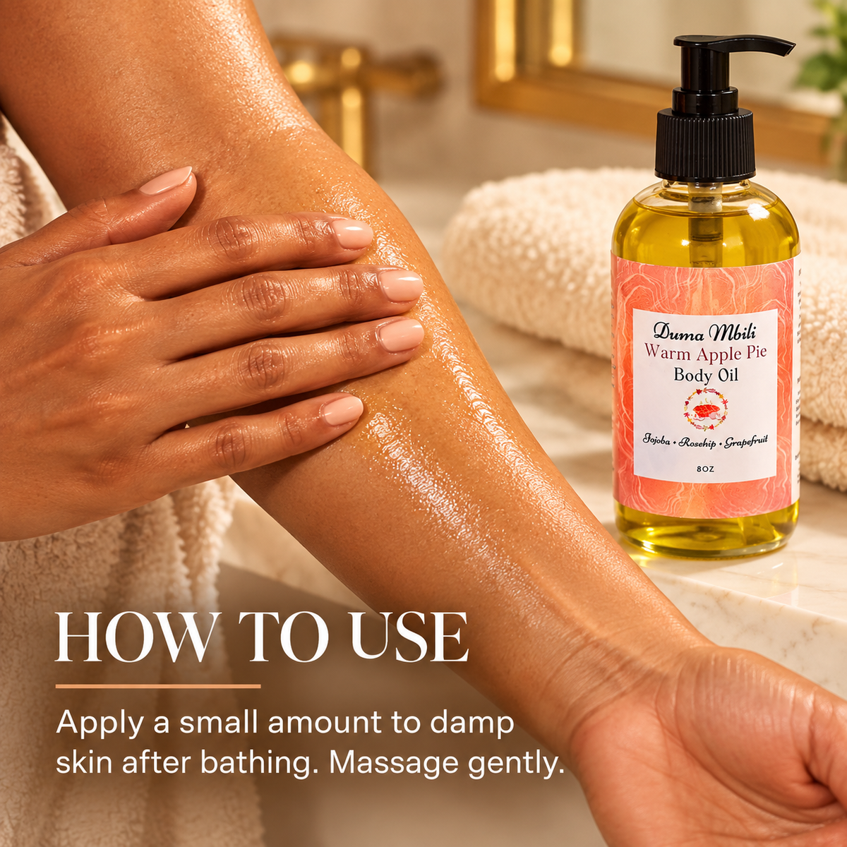 Warm Apple Pie Body Oil