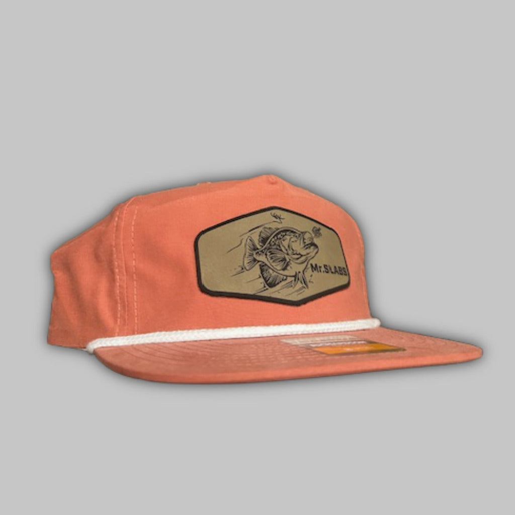 Mr. Slabs Camo Rope Hat for Fishing and Outdoor Sports