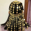Metal Headdress for Belly Dance Stage Performance