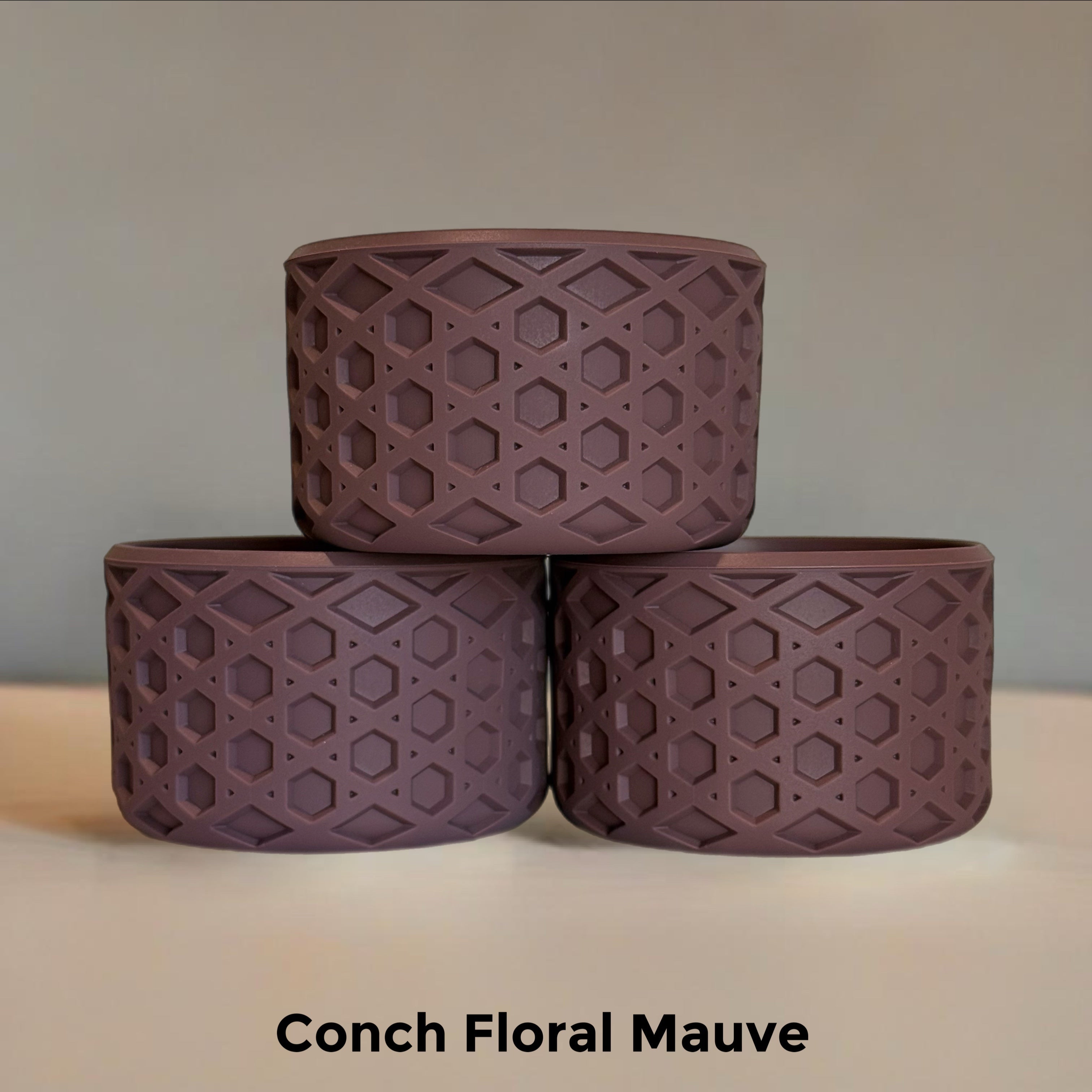 Conch Floral Mauve Waffle Boot