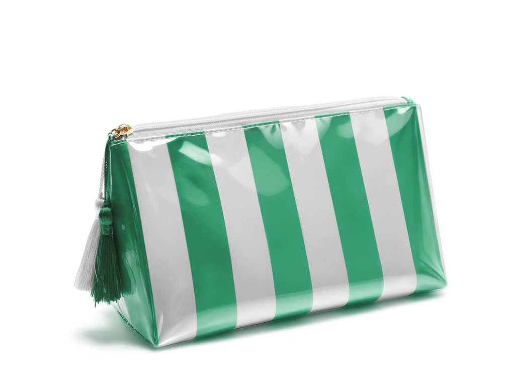 Waterproof Striped Bag - Green