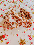 Football Neutral Leopard Knotted Headband R2S