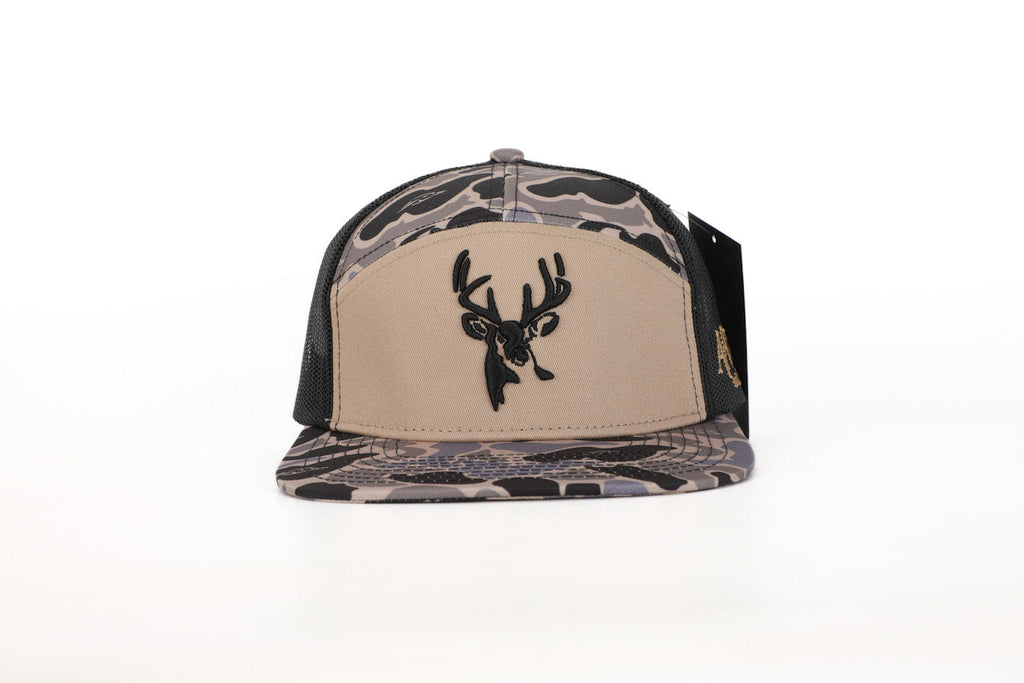 Youth 7 Panel Hardwoods-II Snapback Hat with 3D Puff Buck