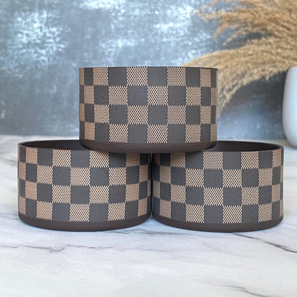 Brown Checkers  Boot