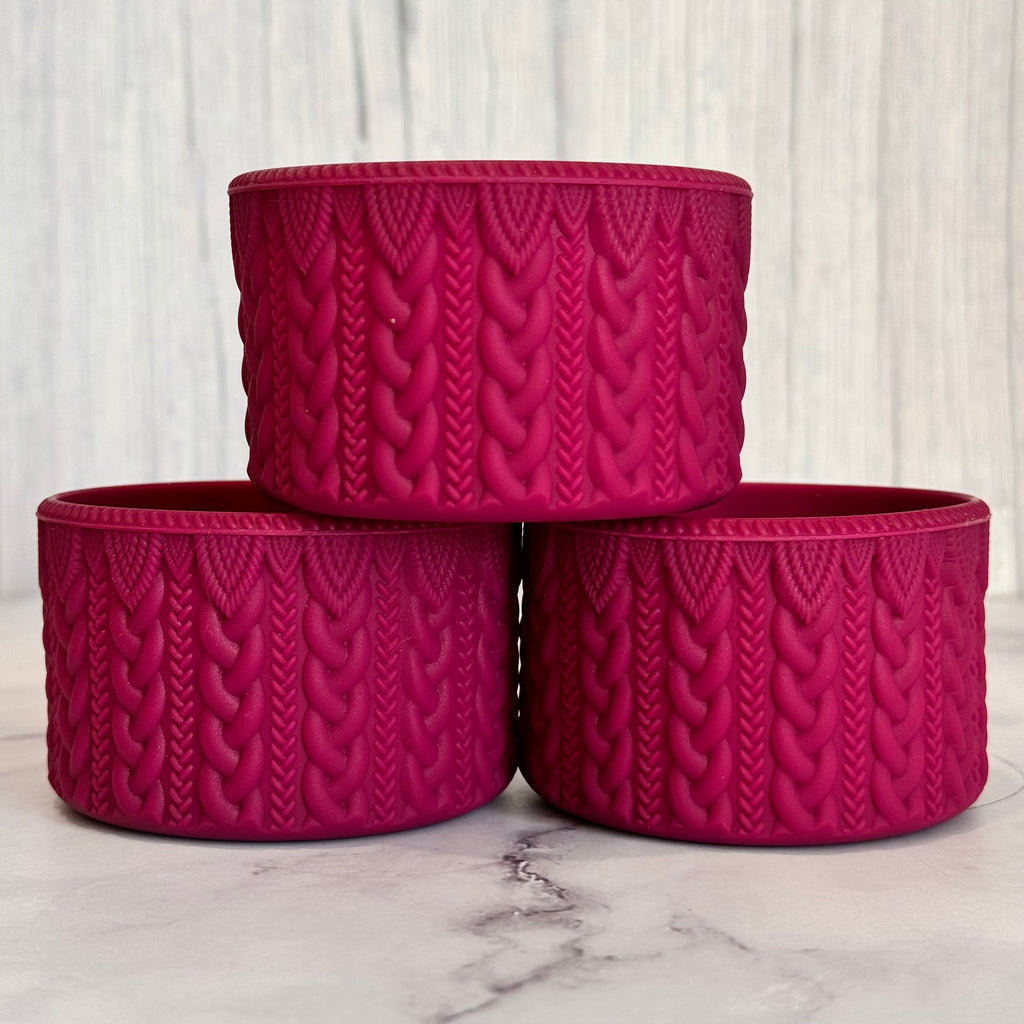 DYNAMITE MAROON MACRAME  Boot