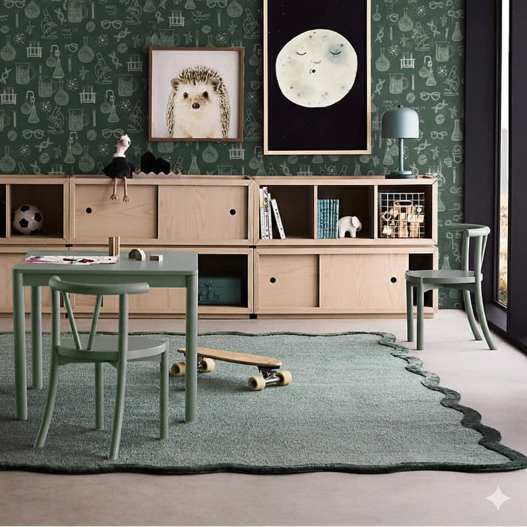 Nye Wallpaper pattern design by Kristie Vargo