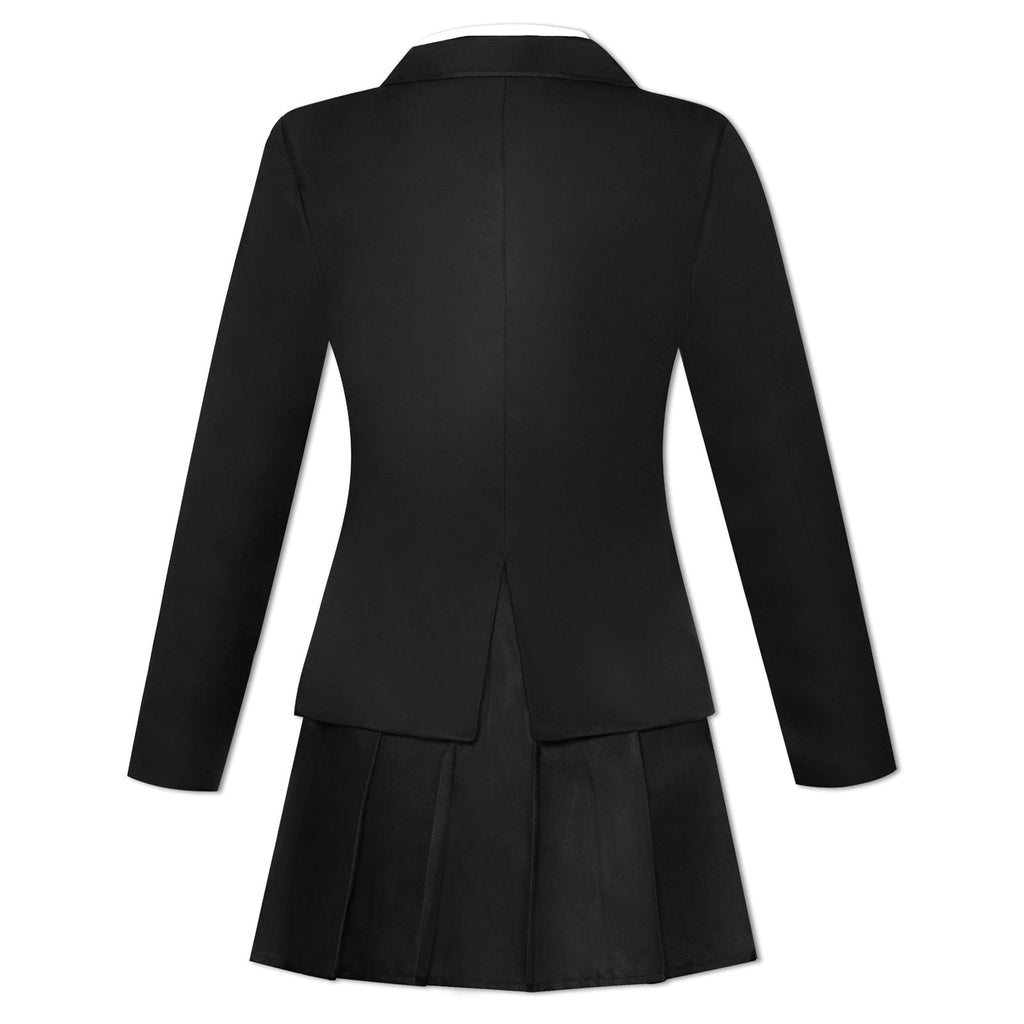 Women's Goth Uniform Cosplay Outfit with Pleated Skirt - Image 3