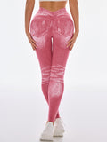 Seamless High-Waist Butt-Lifting Yoga Leggings for Gym Athleisure