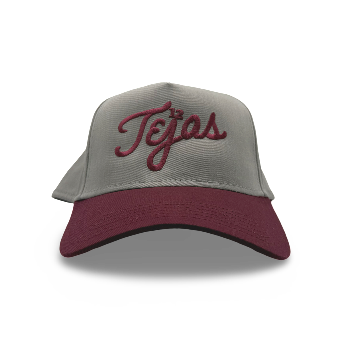 El Tejas A-Frame Snapback Hat - Two-Tone Cream & Multi Baseball Cap