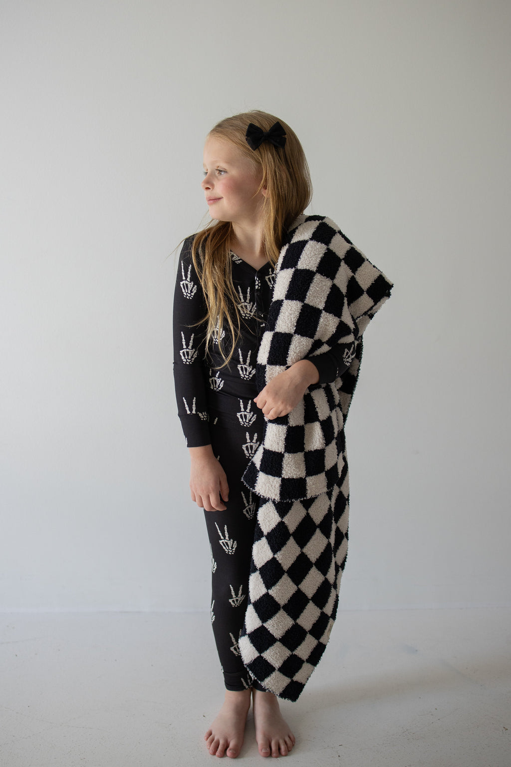 Bamboo Two Piece Pajamas | Midnight Skelly