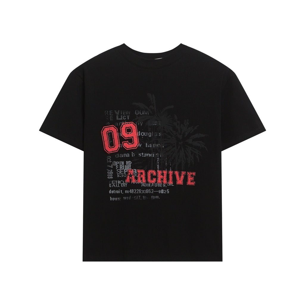 Women's Palm Tree Archive Graphic Short Sleeve T-Shirt - Image 6