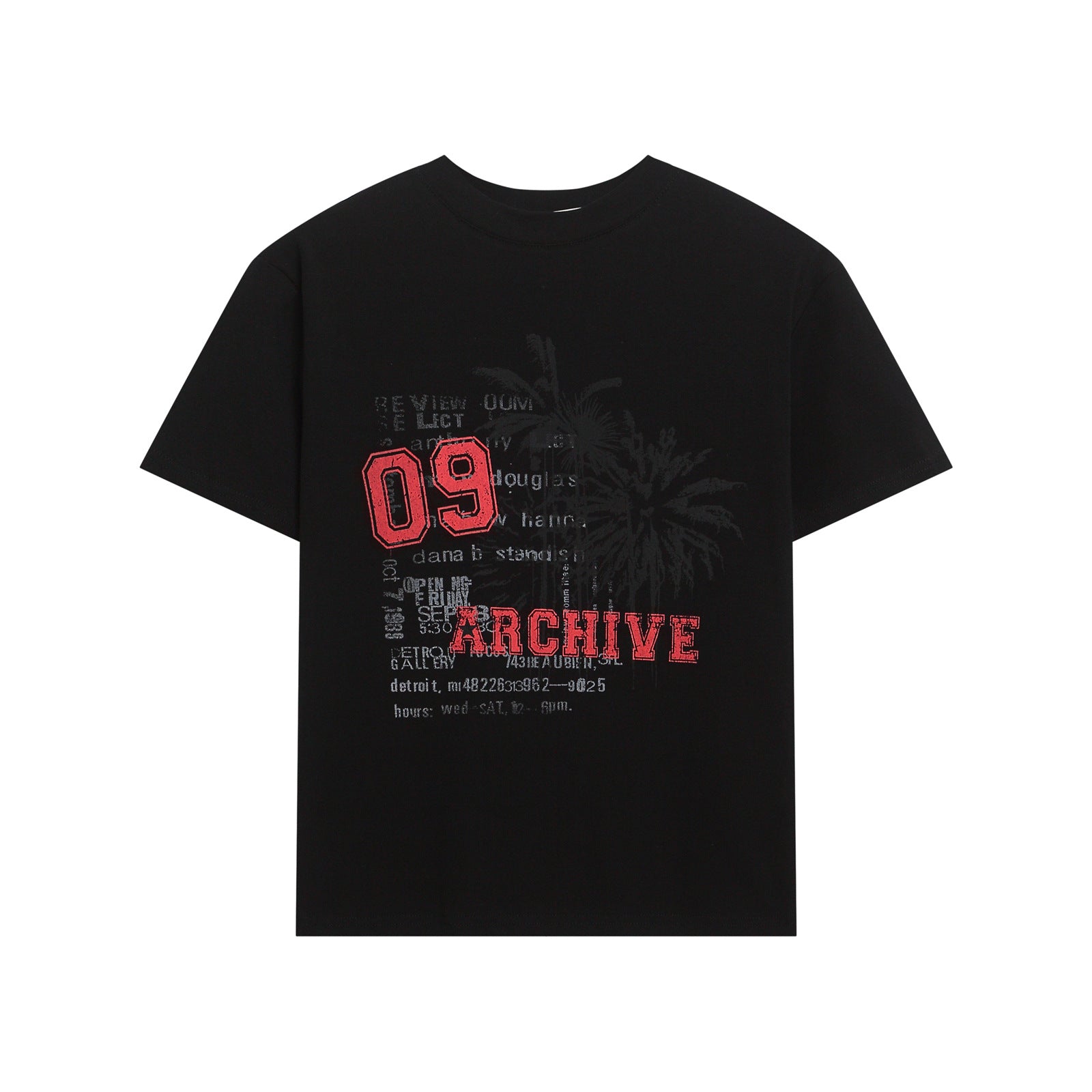 Women's Palm Tree Archive Graphic Short Sleeve T-Shirt - Image 6