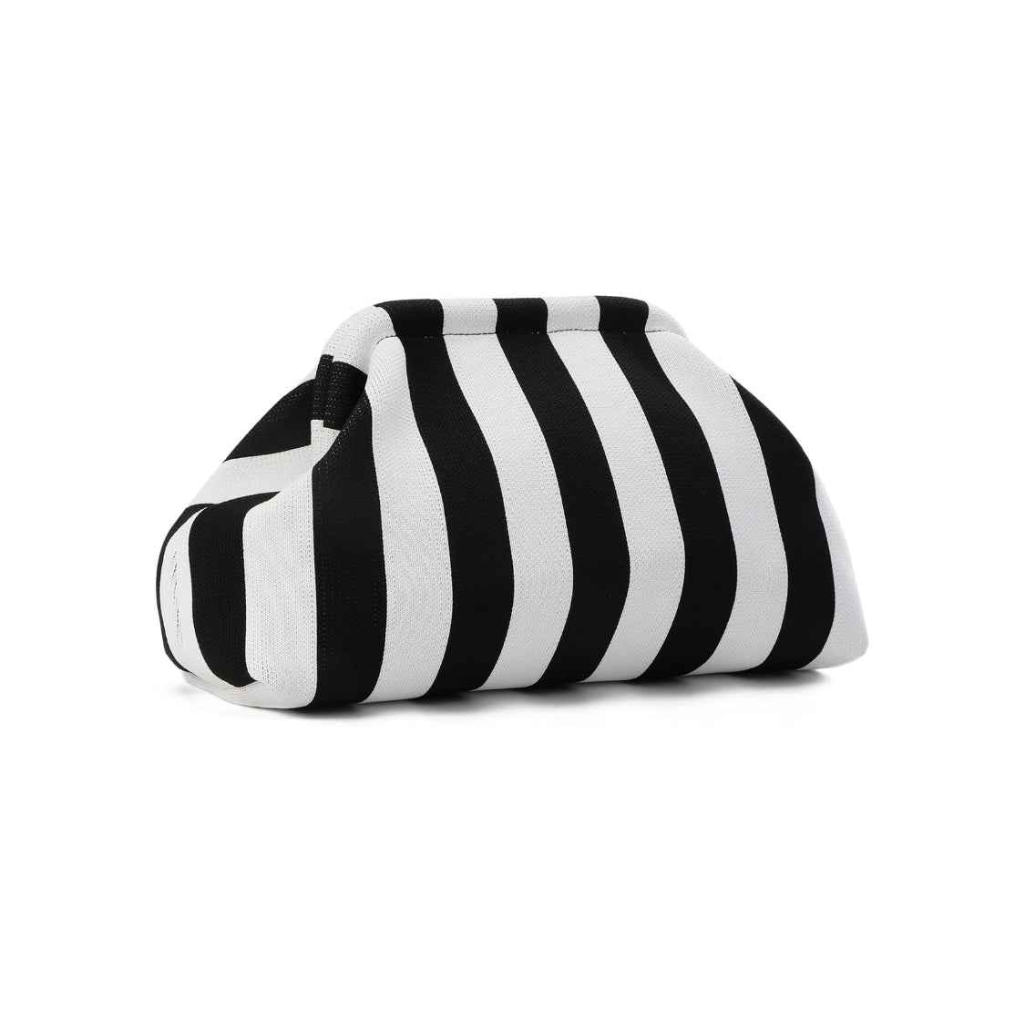 Cabana Clutch in Black & White