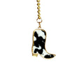 COWBOY BOOT Charm -  Handle Charm
