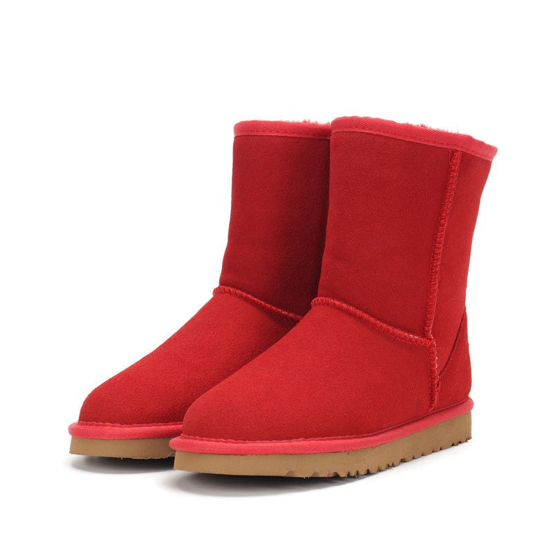Women's Cozy Classic Warm Suede-Style Winter Snow Boots - Image 12