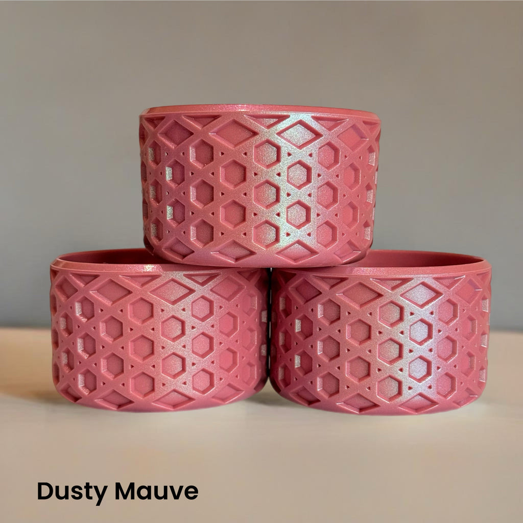 Dusty Mauve Waffle Boot