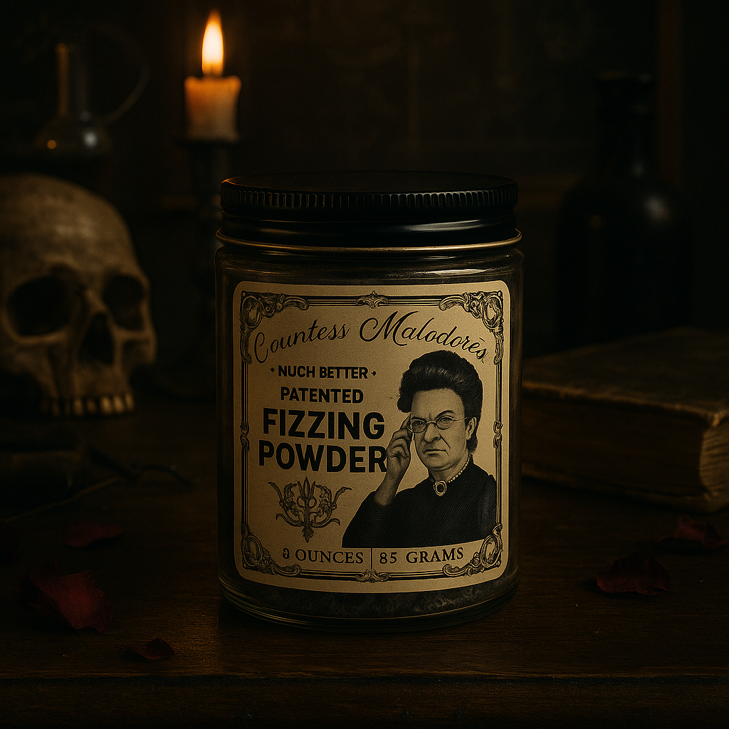 Countess Malodoré’s •MUCH BETTER• Patented Fizzing Powder™