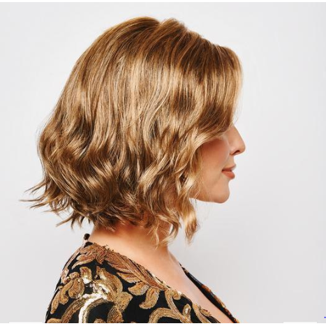 Soft and Subtle Synthetic Lace Front Bob Wig with Mono Part