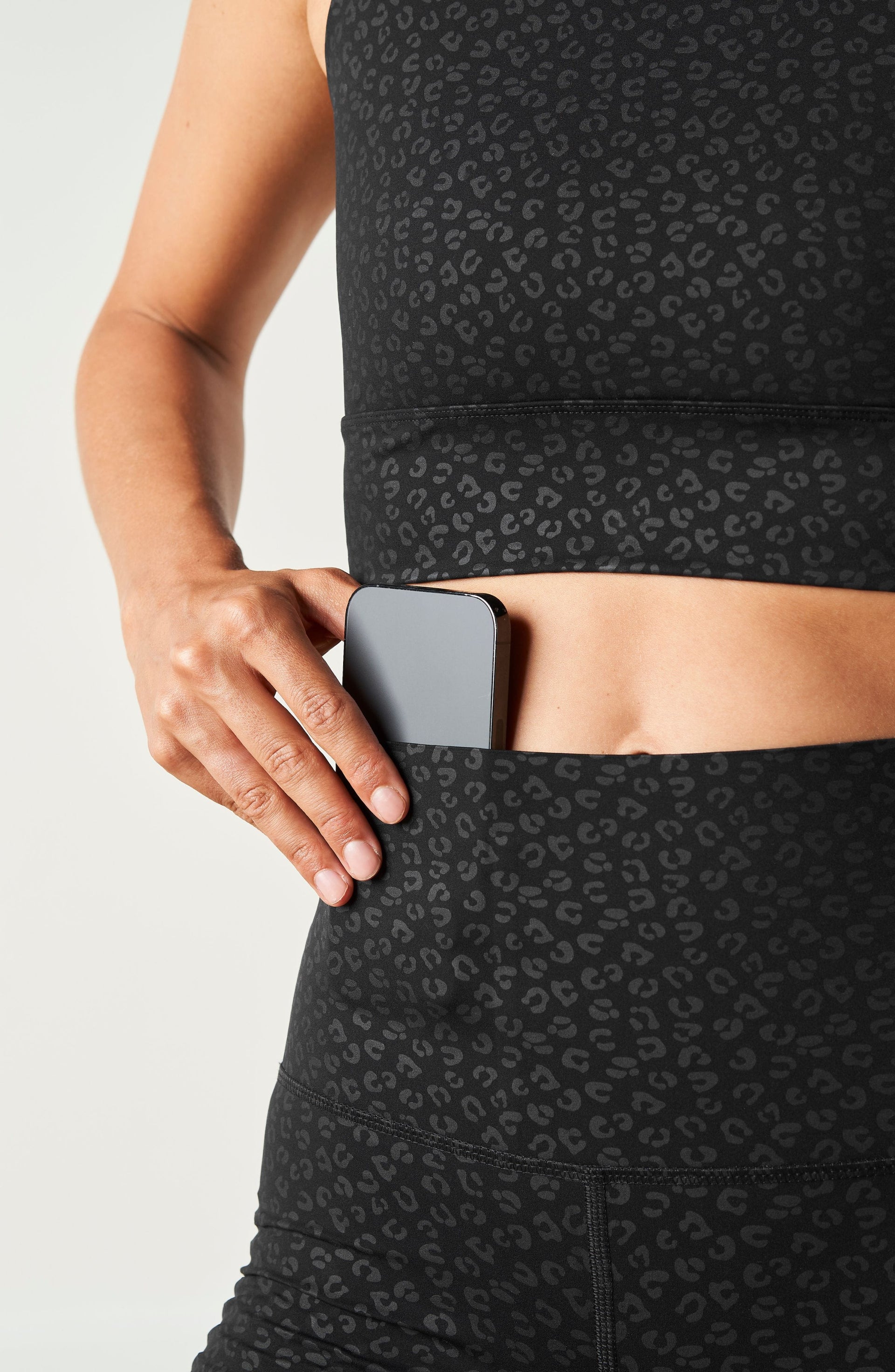 The Fierce Bra: High-Support Sculpting Sports Bra in Black