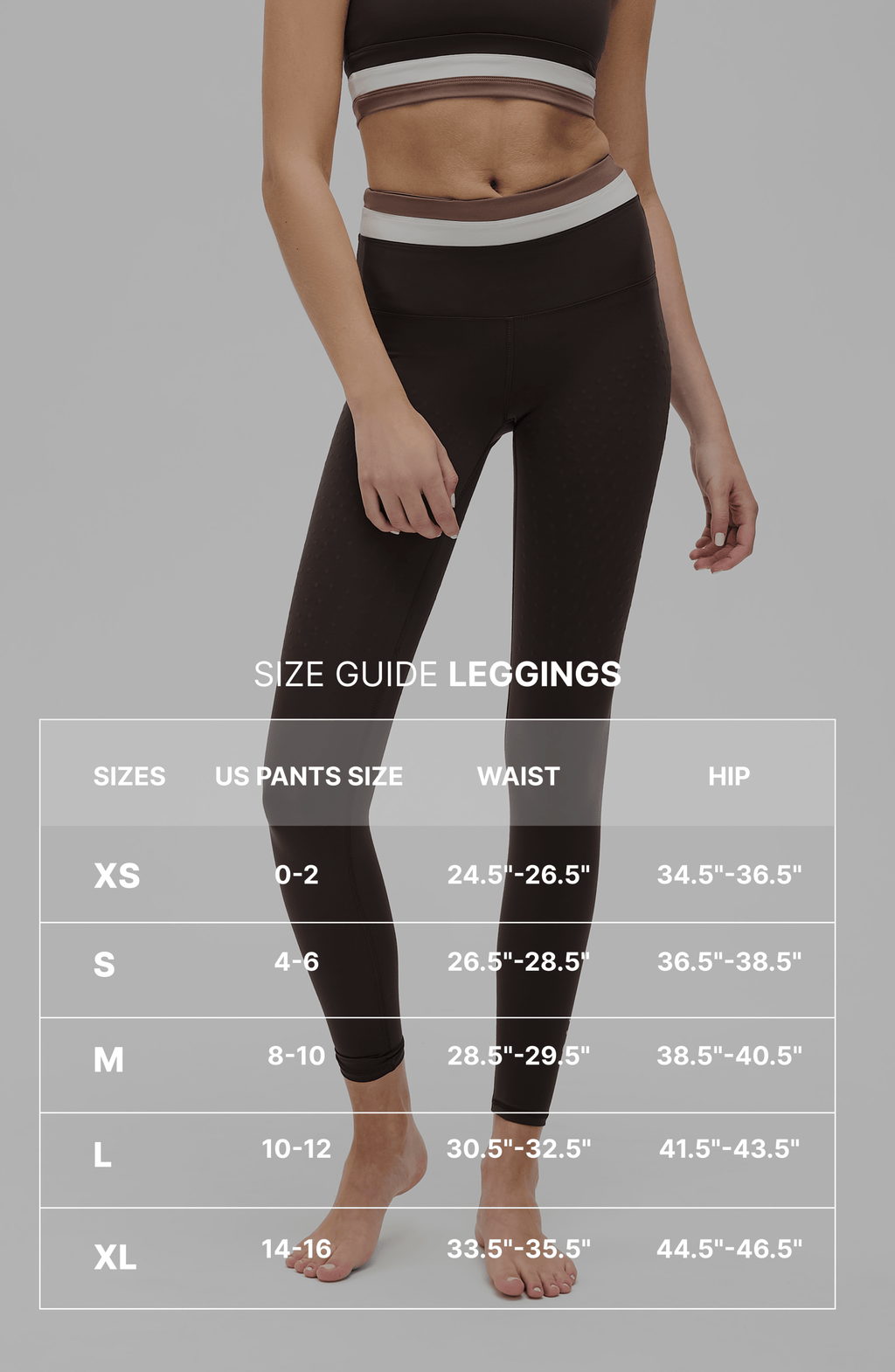 Le Monde High-Waisted Sculpting Leggings in Espresso, White, Blush