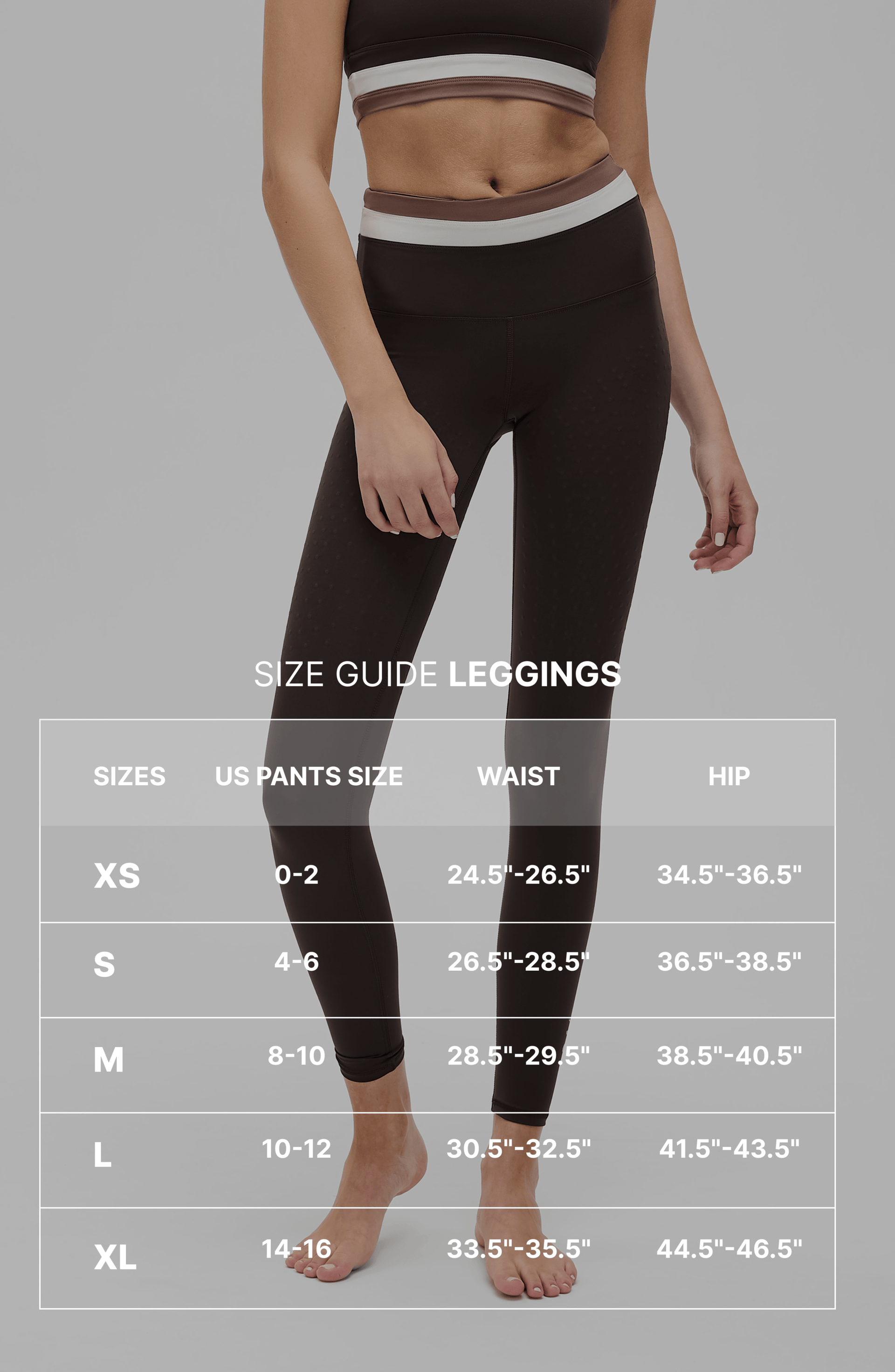 Le Monde High-Waisted Sculpting Leggings in Espresso, White, Blush