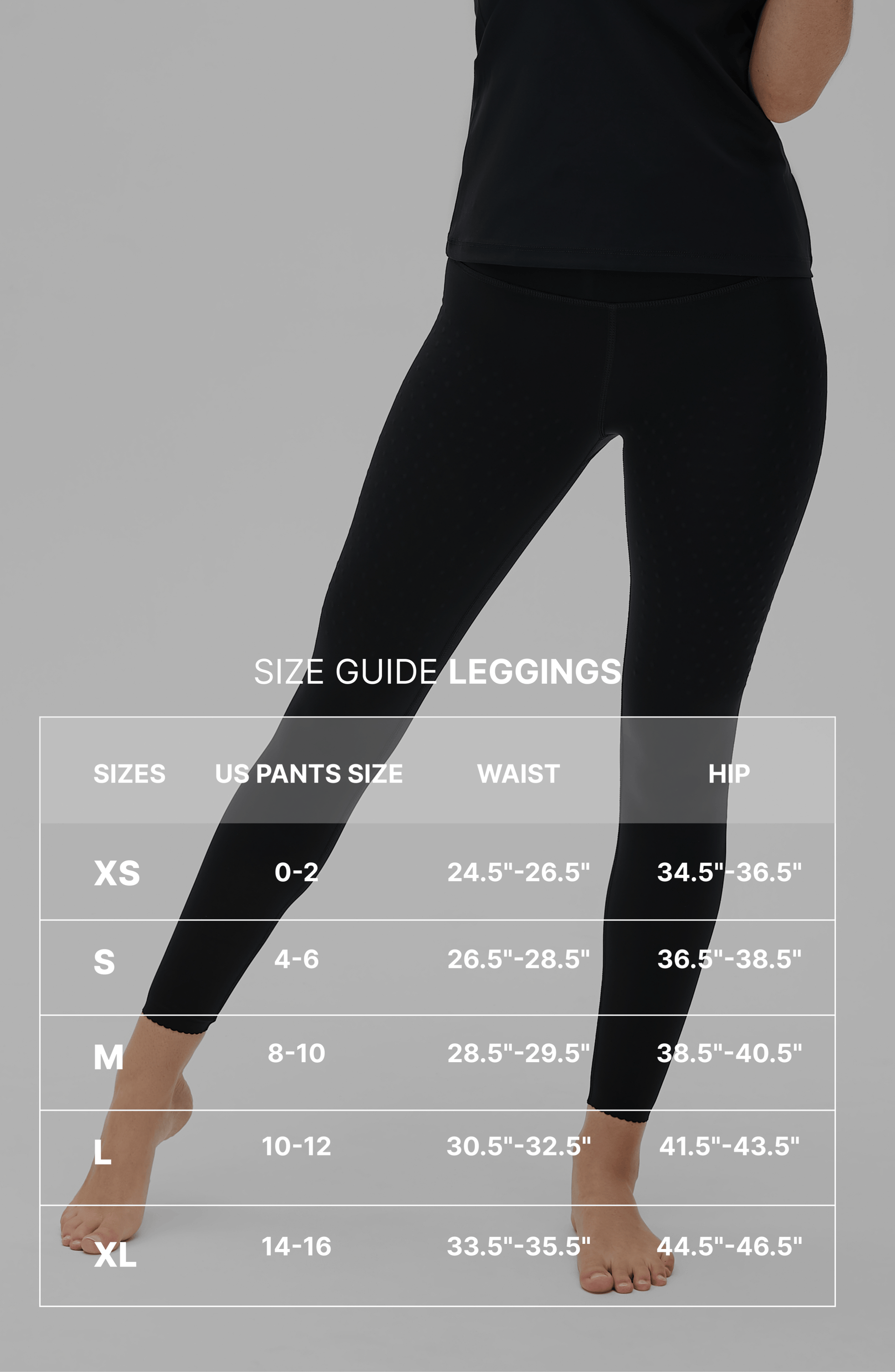 Adorn High-Waisted Sculpting Leggings with Scalloped Hem