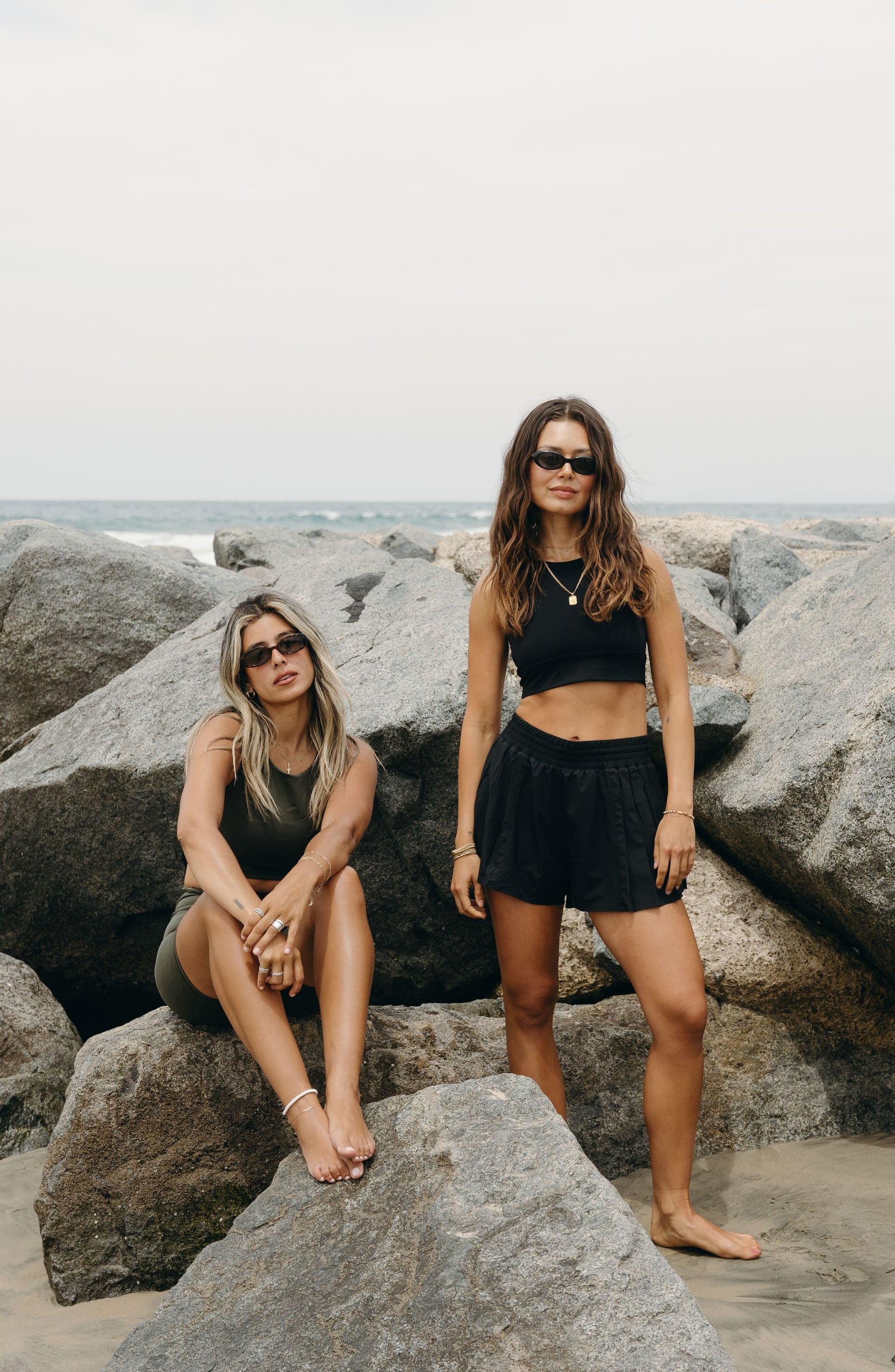 L'Original Flowy Short: Dual-Layer Women's Athletic Training Shorts