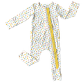 Eloise Ladybugs Bamboo Ruffle Convertible Footie (Pre-Order)