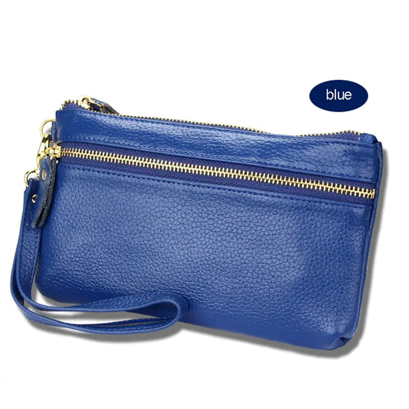 Genuine Leather Phone Bag and Coin Purse for Women