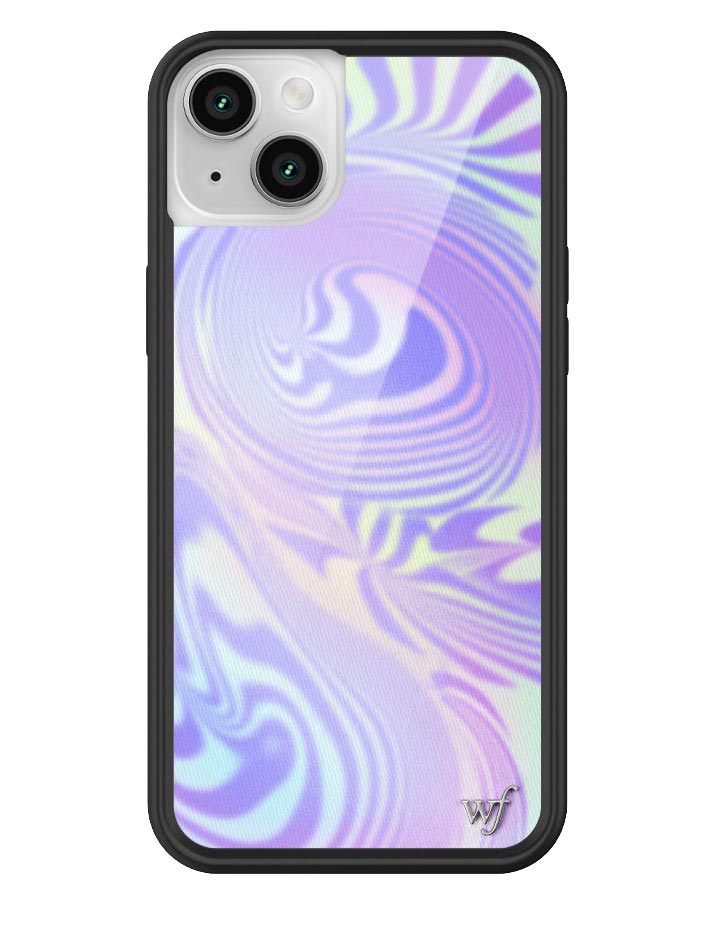 Energy iPhone Case - Purple and Baby Blue Swirl Limited Edition - Image 3