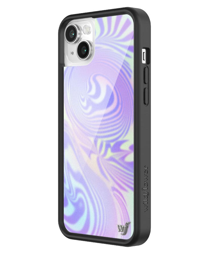 Energy iPhone Case - Purple and Baby Blue Swirl Limited Edition - Image 4