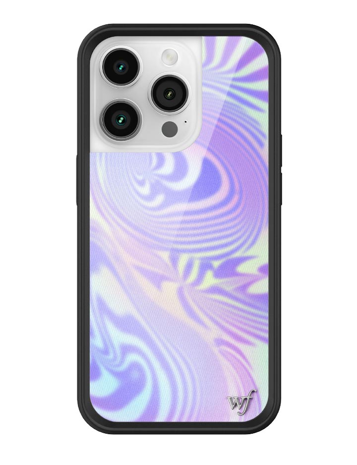 Energy iPhone Case - Purple and Baby Blue Swirl Limited Edition - Image 5