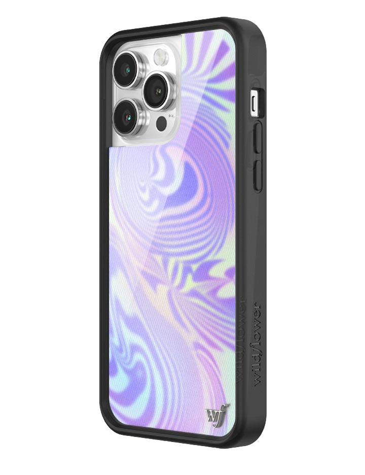 Energy iPhone Case - Purple and Baby Blue Swirl Limited Edition - Image 2