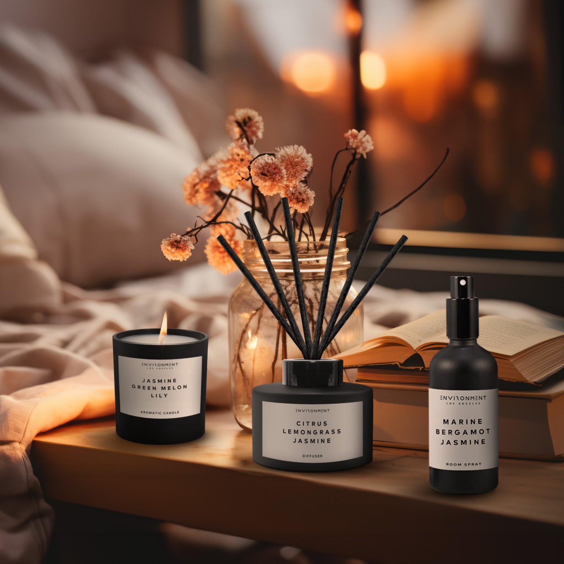 Citrus | Lemongrass | Jasmine Diffuser (Inspired by W Hotel®)