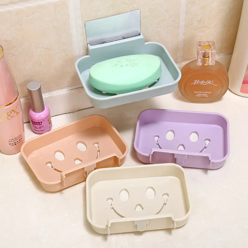 Wall-Mounted Soap Dish for Bathroom