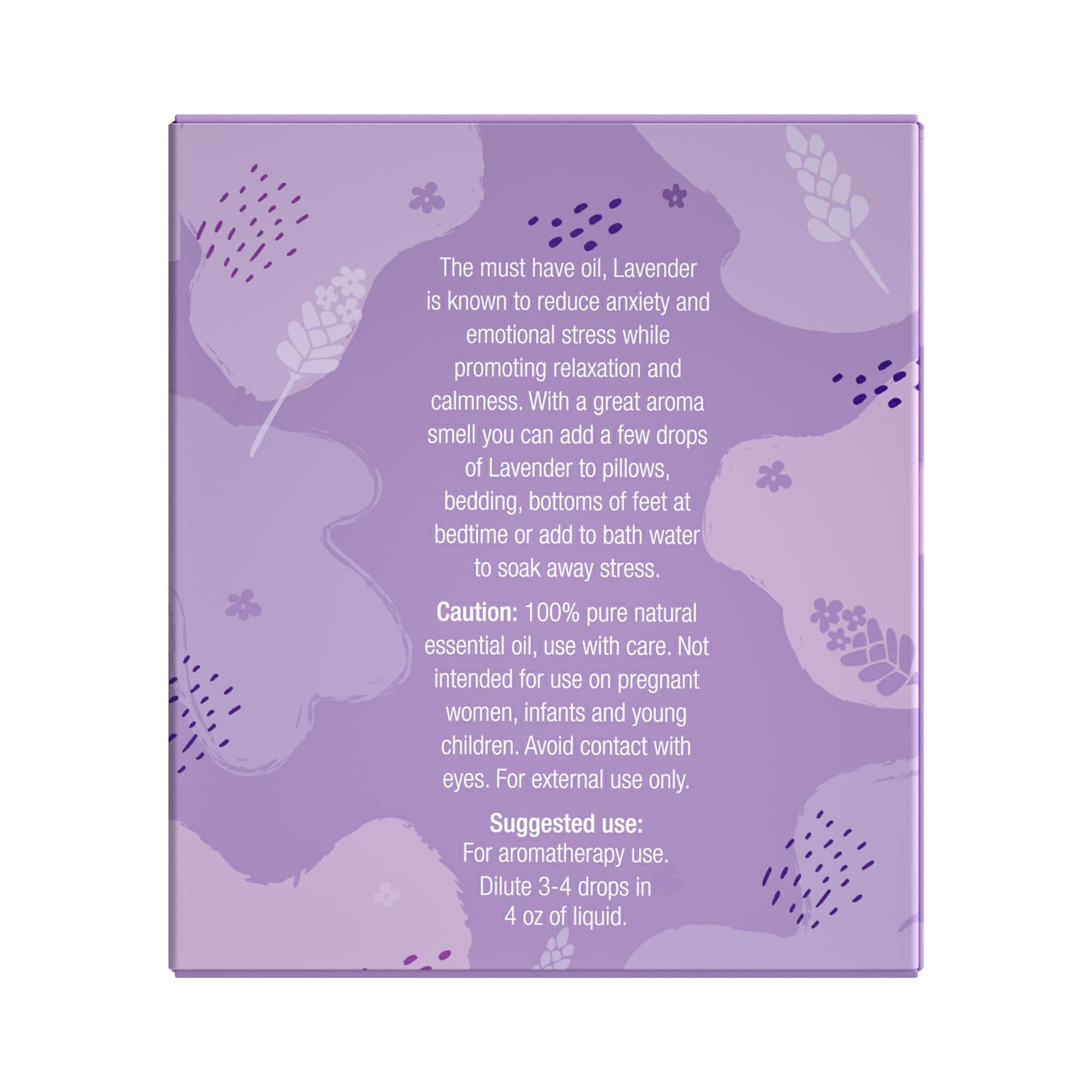 Pursonic 100% Natural Lavender Essential Oils, Pro Therapeutic Grade - 2 Count 30ML Each