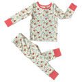 Evalyn Chickens Bamboo 2-Piece Long Sleeve Set (Pre-Order)