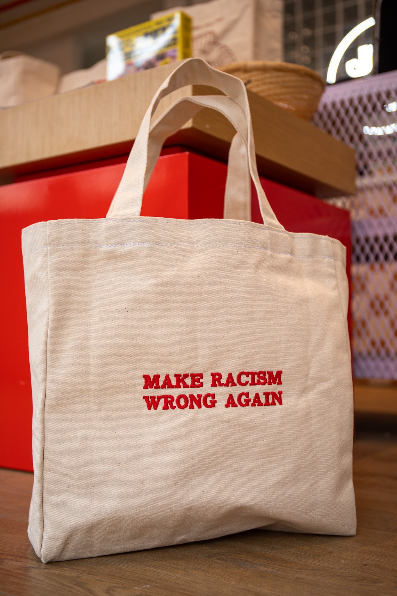 Anti-rac*sm tote
