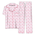 Ezrah Valentines Bamboo Women's Luxe Lounge Set (Pre-Order)
