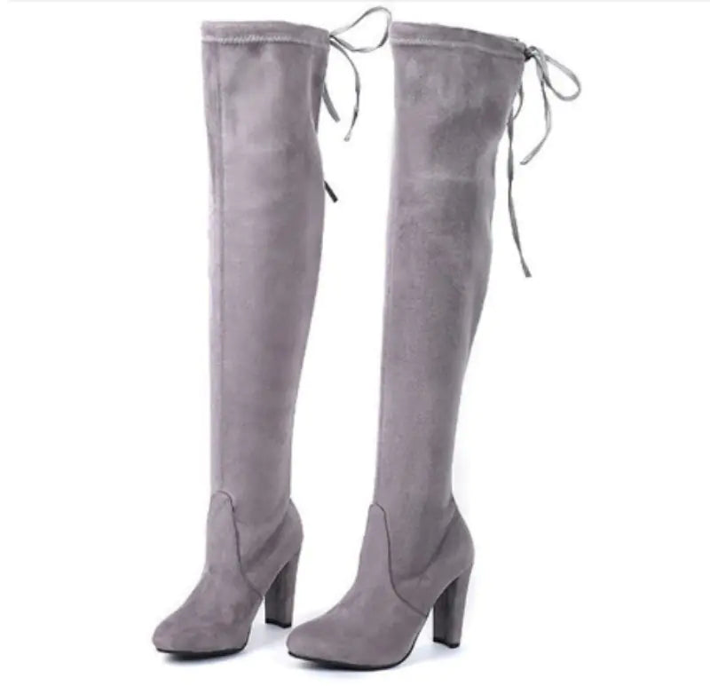 Over-the-Knee Sexy Women's High Heel Winter Boots