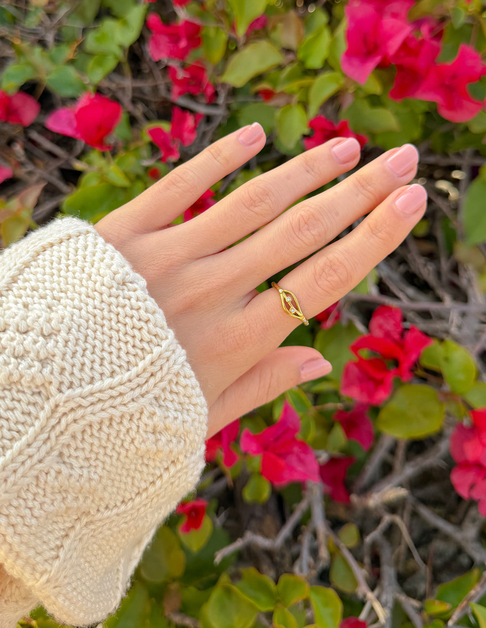 Eden Ring - Symbolic Garden Design Stackable Jewelry