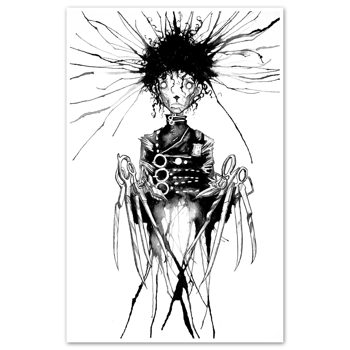 Edward Scissorhands Print