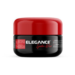 Elegance Spider Wax 3.4oz jar in red and black packaging for professional hair styling.