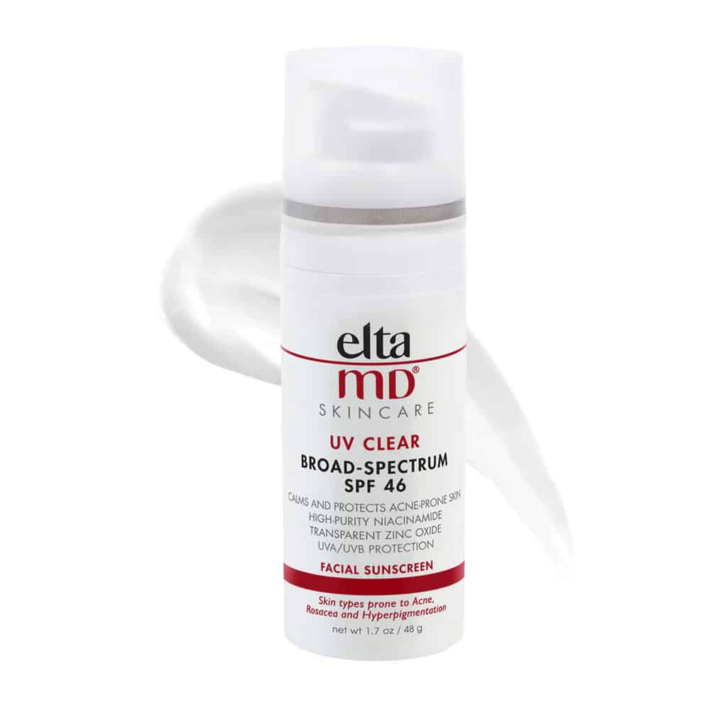 EltaMD UV Clear Broad-Spectrum SPF 46 white 1.7 oz bottle