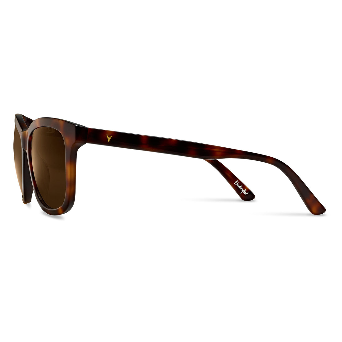 The Emery Oversized Rye Tort Sunglasses with Polarized Lenses